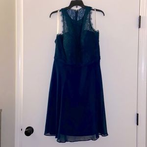 Azazie Sylvia Navy Blue Dress (Retired from store)